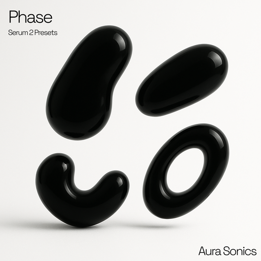 Phase free taster Serum 2 preset pack for Melodic Techno and House by Aura Sonics
